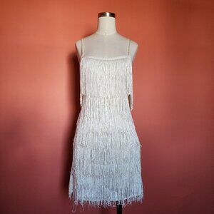 LE LIS Fine in Fringe Dress - Size: Small